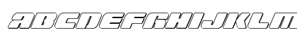 Capricus Outline Outline Lowercase Preview