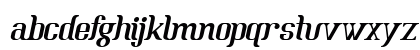 Batavia Glamore Bold Italic Lowercase Preview