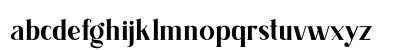 Belugia Regular Lowercase Preview