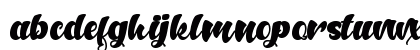 Anthem of Narasi Regular Lowercase Preview
