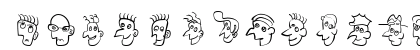 WacoheadsTwo Regular Lowercase Preview
