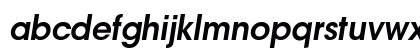 a_AvanteInt BoldItalic Lowercase Preview