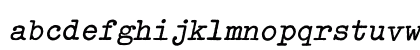Typewriter ExtraBold Preview