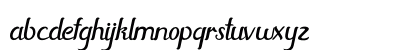 Horstail Free Regular Lowercase Preview