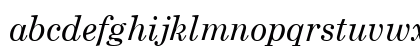 VNI-Centur Italic Lowercase Preview
