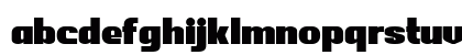 LAROF San Serif Regular Lowercase Preview