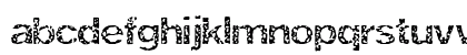 ZRex Regular Lowercase Preview