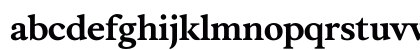MuseeBold Regular Lowercase Preview