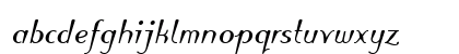 Puritas LT Bold Italic Lowercase Preview