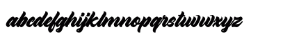 Yowesta Regular Lowercase Preview