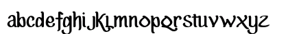 Baswara Catra FREE Regular Lowercase Preview