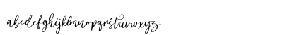 Antens Script Regular Lowercase Preview