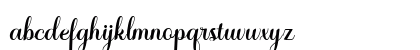 Winterday Regular Lowercase Preview