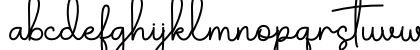 Rottedim Signature Regular Lowercase Preview