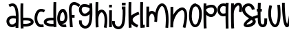 The Lady Bear Regular Lowercase Preview