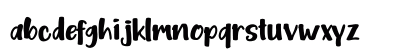 Kidding Regular Lowercase Preview