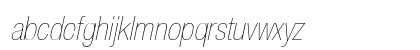 Helvetica Neue LT Pro 27 Ultra Light Condensed Oblique Preview
