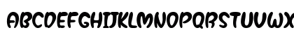Baby Magpies Regular Lowercase Preview