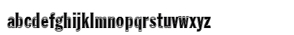 FranklinGotTExtConIn1 Regular Lowercase Preview