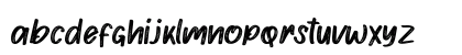 Dekker clark Regular Lowercase Preview