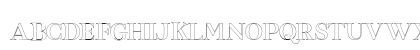 Tornado Bold Lowercase Preview
