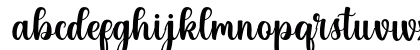 bluesfather Regular Lowercase Preview