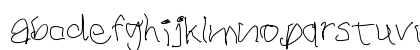 The Writer Regular Lowercase Preview