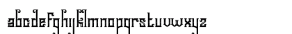 Gyldan Regular Lowercase Preview