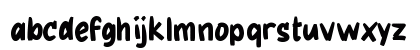 g Goal Regular Lowercase Preview