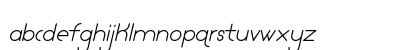 Lamborgini Light Italic Regular Lowercase Preview