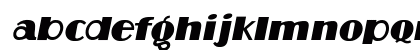 Aafia Italic Lowercase Preview