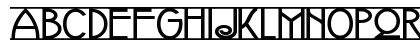 Avignon NF Regular Lowercase Preview