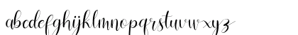 Vessiafree Regular Lowercase Preview