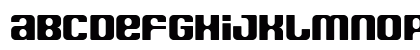HOUSE3009 Heavy Lowercase Preview