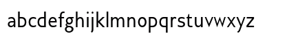 Gillius ADF Cond Regular Lowercase Preview