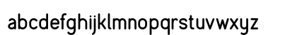 Mirandah Normal Regular Lowercase Preview