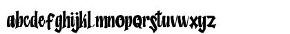 Humingson Regular Lowercase Preview