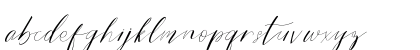 Bride Style DEMO Regular Lowercase Preview