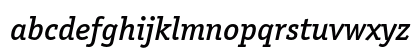 OfficinaSerifMediumC Italic Preview