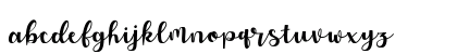 Allyca Regular Lowercase Preview