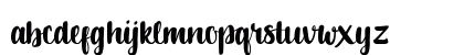 Geuceu Regular Lowercase Preview
