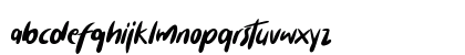 Cuanki Chunky Regular Lowercase Preview