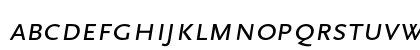 Scala Sans Regular LF SC Italic Preview