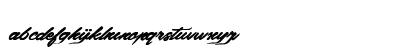Back from the Dead Regular Lowercase Preview