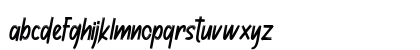 Janyss Brush Regular Lowercase Preview