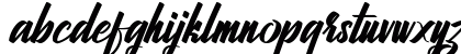 Jhanttan Personal Use Only Regular Lowercase Preview