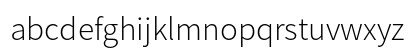Source Sans Pro Light Regular Lowercase Preview
