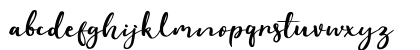 Evident Regular Lowercase Preview