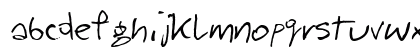 barme reczny Regular Lowercase Preview