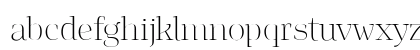 Jaymont PERSONAL Thin Lowercase Preview